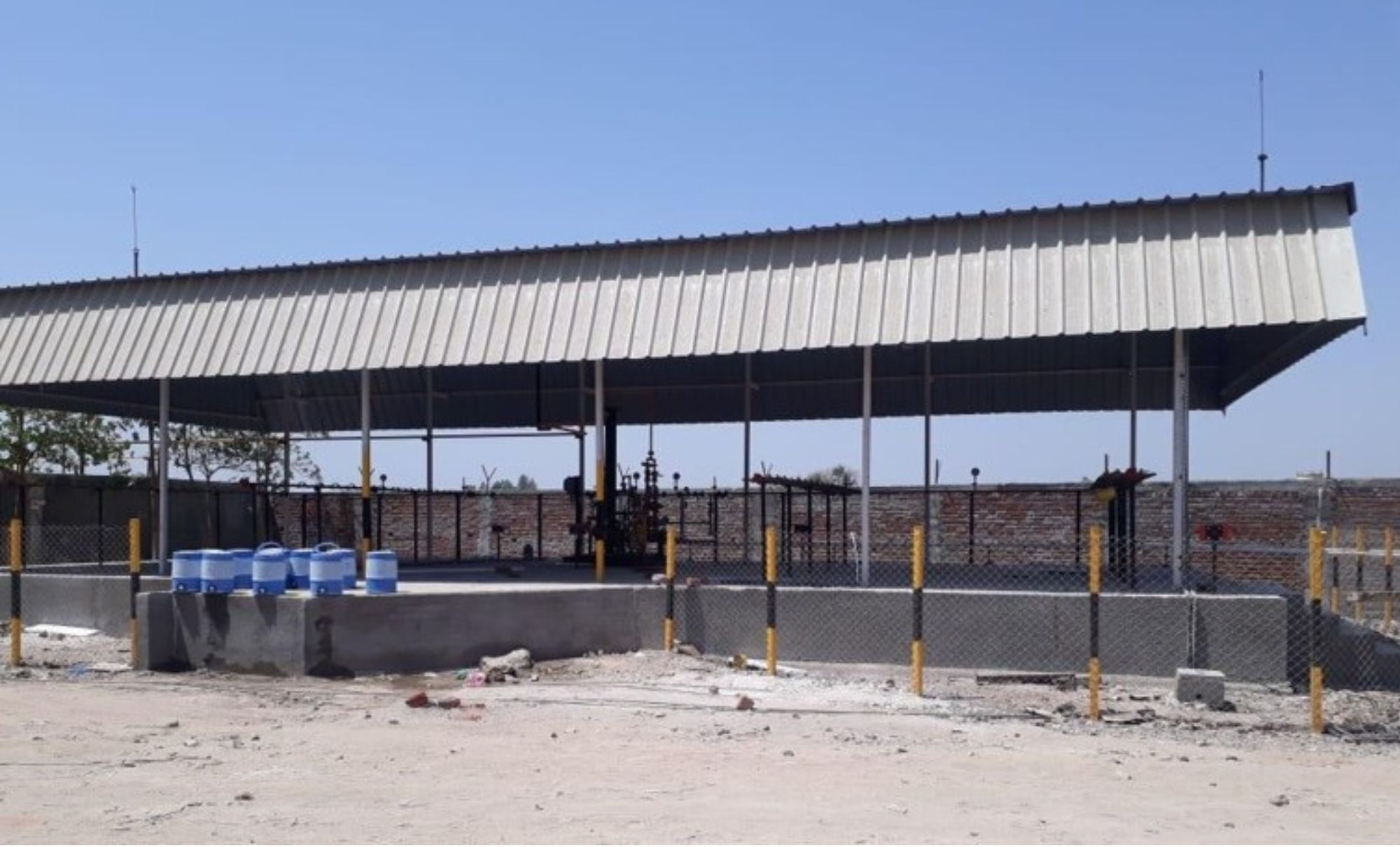 Gas Bank Construction